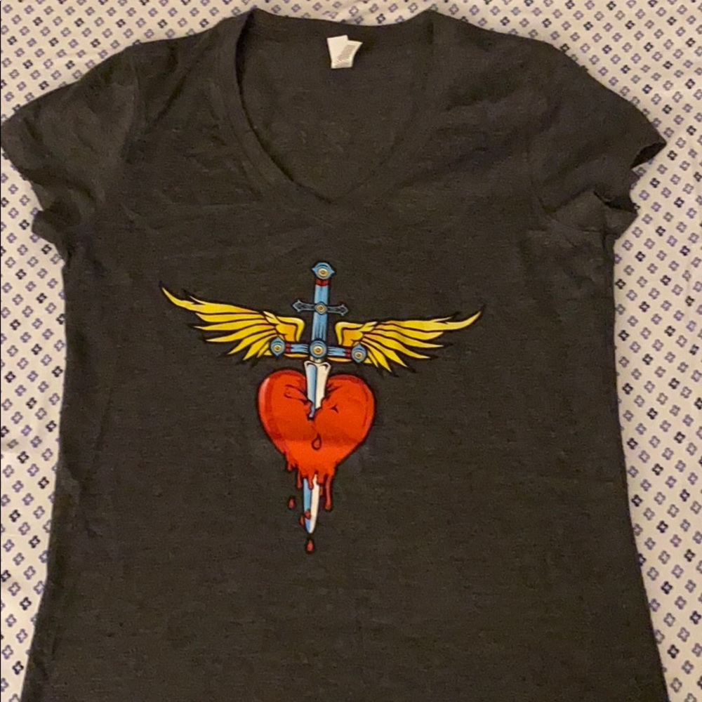 Real Bon Jovi tour women’s T-shirt